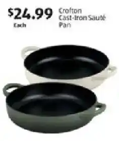 Aldi Crofton Cast-Iron Sauté Pan offer
