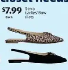 Aldi Serra Ladies' Bow Flats offer