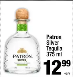 Super King Markets Patron Silver Tequila 375 ml offer