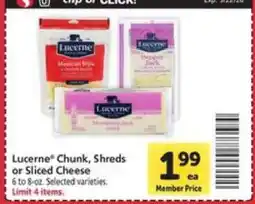 Safeway Lucerne Cheese offer