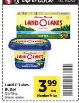 Safeway Land O Lakes Butter offer