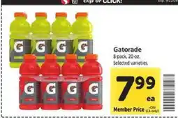 Safeway Gatorade offer