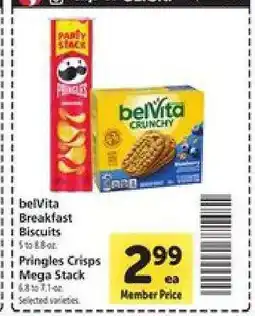 Safeway Pringles Crisps Mega Stack offer