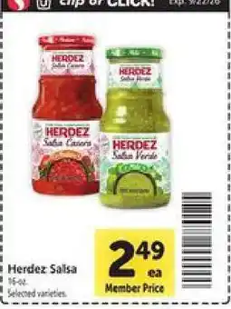 Safeway Herdez Salsa offer