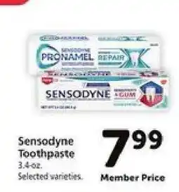 Safeway Sensodyne Toothpaste offer