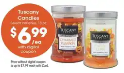 Pick'n Save Tuscany Candles offer