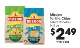 Pick'n Save Mission Tortilla Chips offer