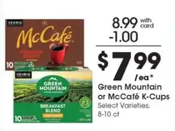 Pick'n Save Green Mountain or McCafé K-Cups offer