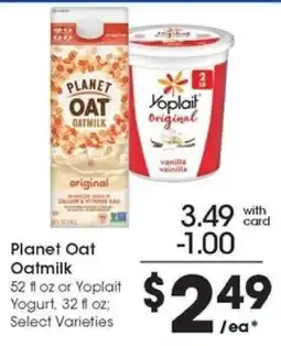 Pick'n Save Planet Oat Oatmilk offer