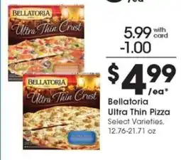 Pick'n Save Bellatoria Ultra Thin Pizza offer