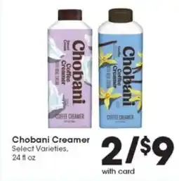 Pick'n Save Chobani Creamer offer