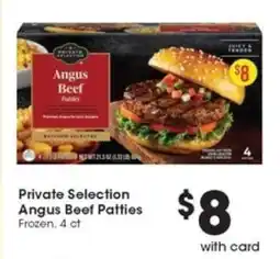 Pick'n Save Private Selection Angus Beef Patties offer