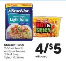 Pick'n Save Starkist Tuna offer