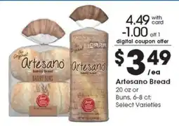 Pick'n Save Artesano Bread offer