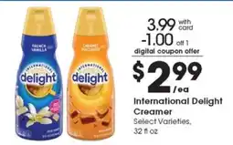 Pick'n Save International Delight Creamer offer