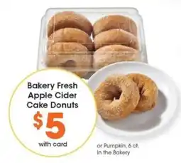 Pick'n Save Bakery Fresh Apple Cider Cake Donuts offer