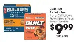 Pick'n Save Built Puff protein bars offer
