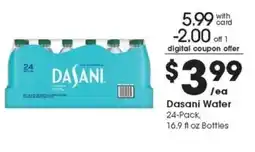 Pick'n Save Dasani Water offer
