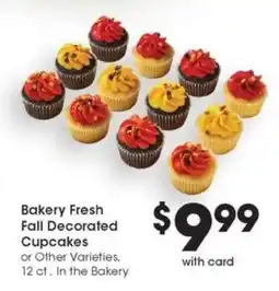 Pick'n Save Bakery Fresh Fall Decorated Cupcakes offer