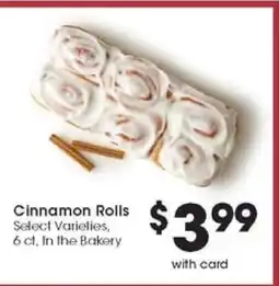 Pick'n Save Cinnamon Rolls offer