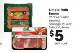 Pick'n Save Simple Truth Bacon offer