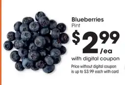 Kroger Blueberries offer