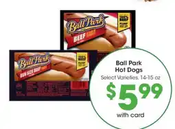 Kroger Ball Park Hot Dogs offer