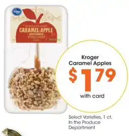 Kroger Kroger Caramel Apples offer