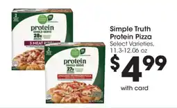 Kroger Simple Truth Protein Pizza offer