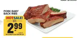 Food Lion Pork Baby Back Ribs offer