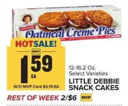 Food Lion Little Debbie Snack Cakes offer
