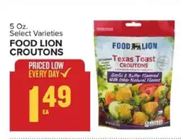 Food Lion FOOD LION CROUTONS offer
