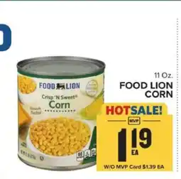 Food Lion FOOD LION CORN offer