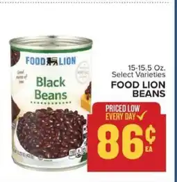 Food Lion FOOD LION BEANS offer