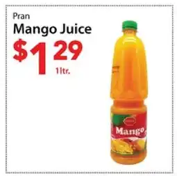 Three Guys from Brooklyn Pran Mango Juice offer