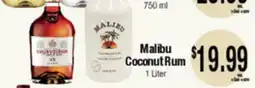 Big Saver Foods Malibu Coconut Rum offer