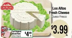 Big Saver Foods Los Altos Fresh Cheese offer