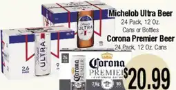 Big Saver Foods Michelob Ultra Beer, Corona Premier Beer offer