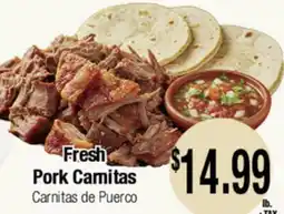 Big Saver Foods Fresh Pork Camitas offer