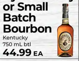 Sunset Foods Small Batch Bourbon offer