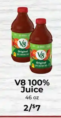 Sunset Foods V8 100% Juice offer
