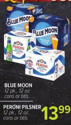 Cermak Fresh Market BLUE MOON, PERÓNI PILSNER offer