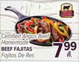 Cermak Fresh Market Certified Angus Beef Homemade BEEF FAJITAS offer