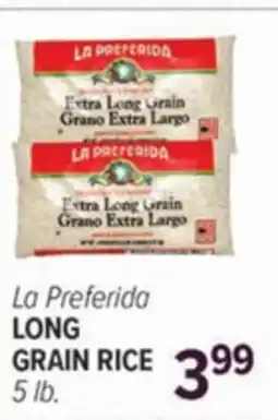 Cermak Fresh Market La Preferida LONG GRAIN RICE offer