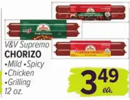 Cermak Fresh Market V&V Supremo CHORIZO offer