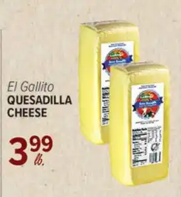 Cermak Fresh Market El Gallito QUESADILLA CHEESE offer