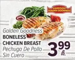Cermak Fresh Market HARRISON GOLDEN GOODNESS BONELESS CHICKEN BREAST offer