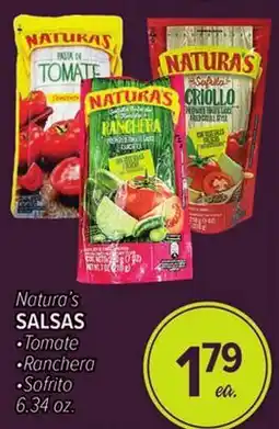 Cermak Fresh Market Natura's SALSAS offer