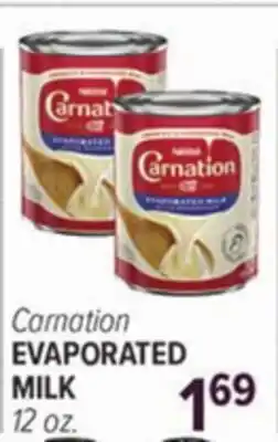 Cermak Fresh Market Carnation EVAPORATED MILK offer