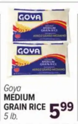 Cermak Fresh Market Goya MEDIUM GRAIN RICE offer